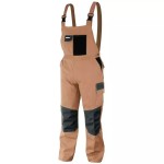 Kalhoty ochranné montérky velikost L/52, bavlna+elastan, 270g/m2