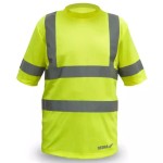 Pánské triko t-shirt reflexní, žluté velikost S