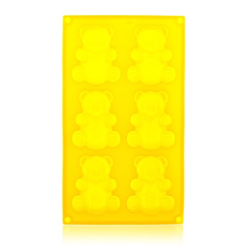 forma medvídek 6ks 31x18x2cm silikon ŽL