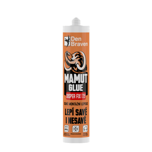 MAMUT GLUE Disper Fix 280 ml kartuše šedá