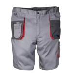 Ochranné kraťasy, velikost M/50, šedé, Comfort line, gramáž