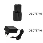 Aku vrtací šroubovák  12V, 1,5Ah, 3-5h, 0-650rpm