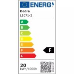 Lampa do dílny 20W SMD LED, Economy, stativ, IP65