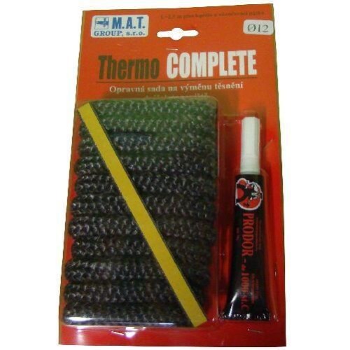 šňůra izol. 10mm (500st.C) THERMOKOMPLET 2,5M +lepidlo sada 3díl.