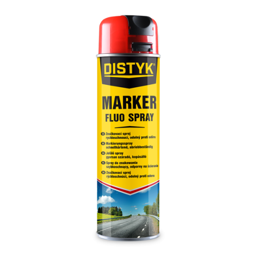 Značkovací sprej MARKER FLUO SPRAY DISTYK Line 500 ml modrá