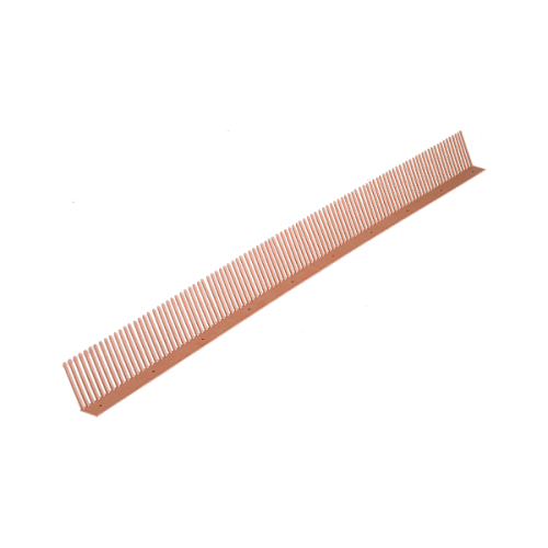 Okapový hřeben COMB 60 mm × 1 m hnědá
