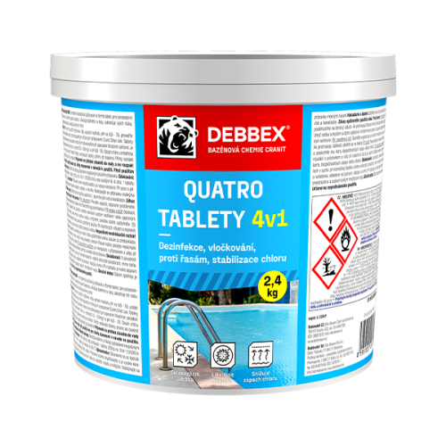 tablety 4v1 Cranit Quatro New 2,4kg Debbex