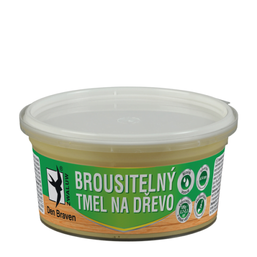 Brousitelný tmel na dřevo 250 g kelímek dub