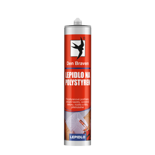 Lepidlo na polystyren 3 kg kbelík bílá