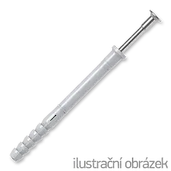 Hmoždinka natloukací 8x45mm plochá, nylon