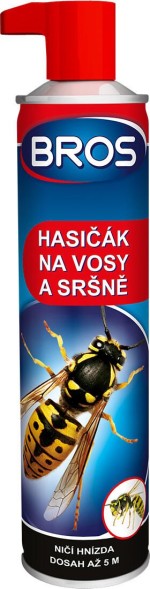 sprej proti vosám a sršňům hasičák 300ml BROS