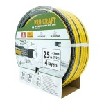 zahradní hadice 1/2” 25m černo-žlutá PR-4KAT1310 Procraft