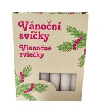svíčka stromková 1,2x10cm BÍ (12ks)