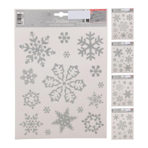 dekorace na okno VLOČKA samolepicí mix dekorů