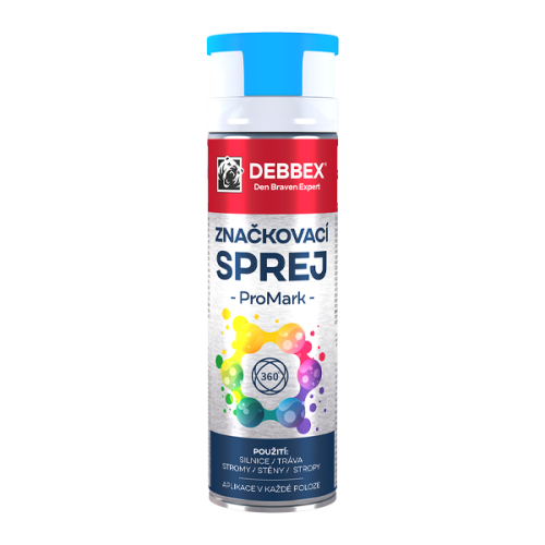Značkovací sprej PRO MARK 500 ml aerosolový sprej modrá