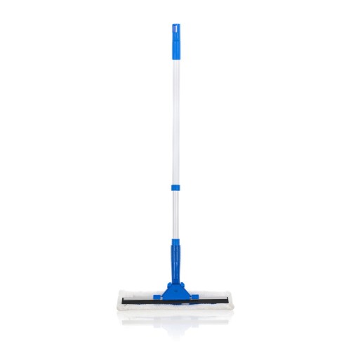 stěrka na okna mikrovlákno + guma 25cm, telekop.tyč 75-150cm