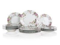 sada jídelní BEAUTY 18díl. porcelánová KYTKY