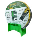 zahradní hadice 3/4” 15m černo-žlutá s příslušenstvím PR-4KAT1310 Procraft