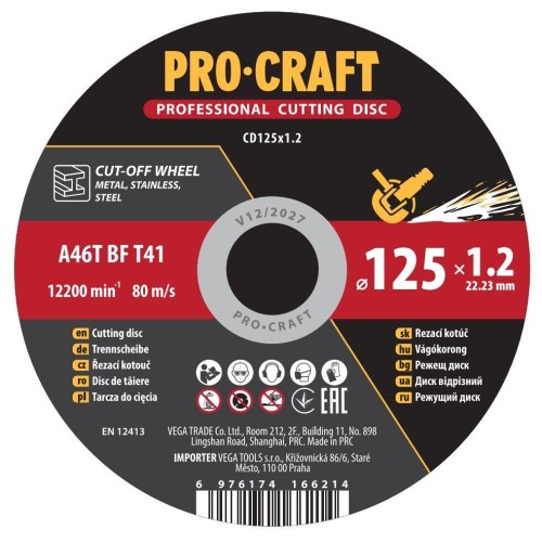 flex CD 125x1,2 Procraft