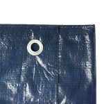 plachta BT 3x4 50g/m2 nepromokavá s oky modrá