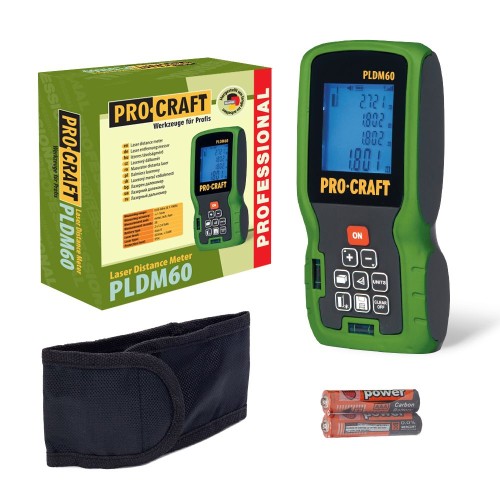 metr laserový digitální PLDM60