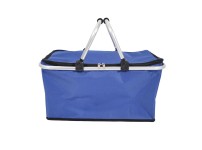 košík nákupní skládací TERMO 46x27x23cm Al+polyester MO