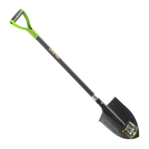 Lopata srdcová kovaná rycí 22cm (nášlapy) se sklolaminátovou násadou 115cm Procraft GRS-1150 | GRS-1150