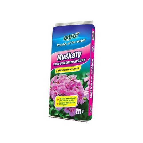 sub. muškáty 75l AGRO