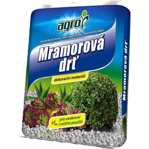 mramorová drť 4-7mm 5L AGRO