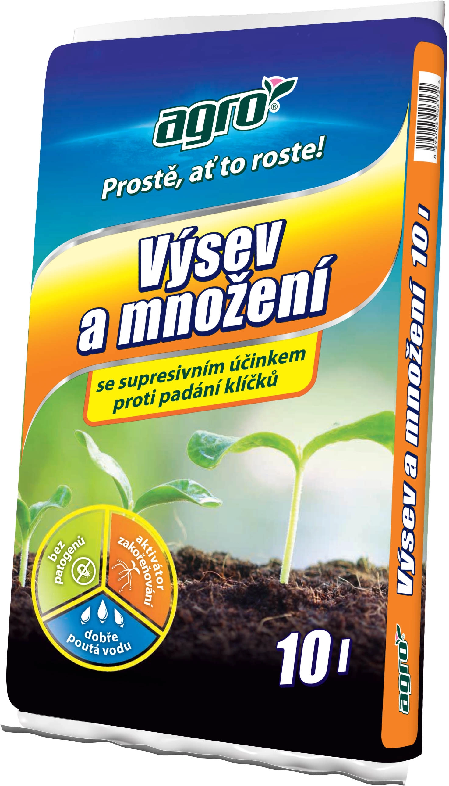 substrát pro výsev a množení 10l AGRO