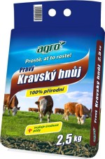 hnůj pravý kravský 2,5kg AGRO