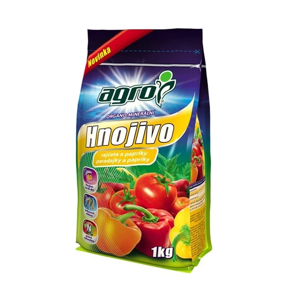 OM hnojivo rajčata a papriky 1kg AGRO
