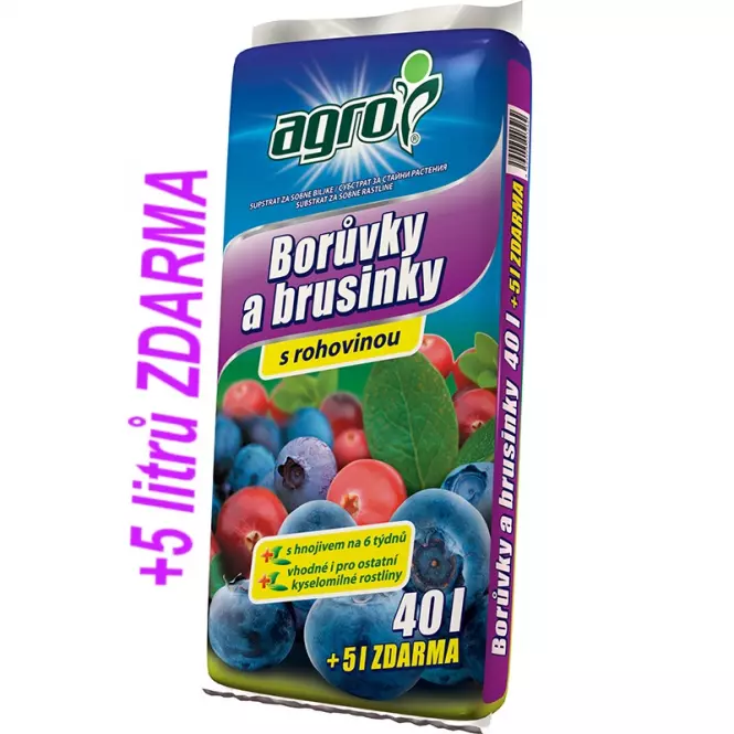 sub. borůvky a brusinky 40l+5l AGRO