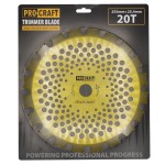 Nůž křovinořezu (kotouč) (D255*25.4) 40Т  (oboustranný) (gold) PROCRAFT | H/P-2/G