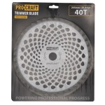 Nůž křovinořezu (kotouč) (D255*25.4) 40T will win PROCRAFT | H/P-40T