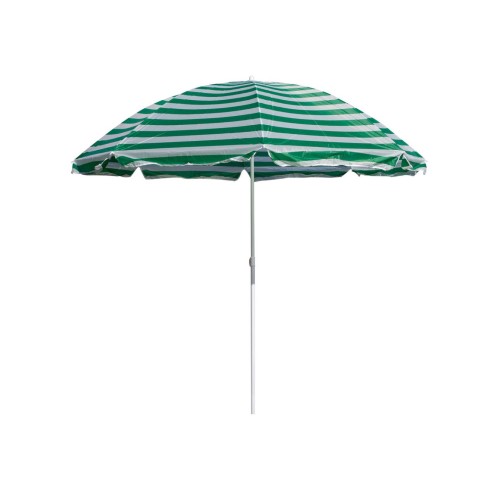 slunečník 230cm ZE/BÍ PRUHY