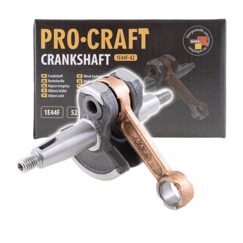 Kliková hřídel 44mm 1E44F 52CC  PROCRAFT | 1E44F-42