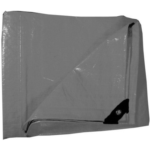 plachta zakrývací 5x8m 130g šedá