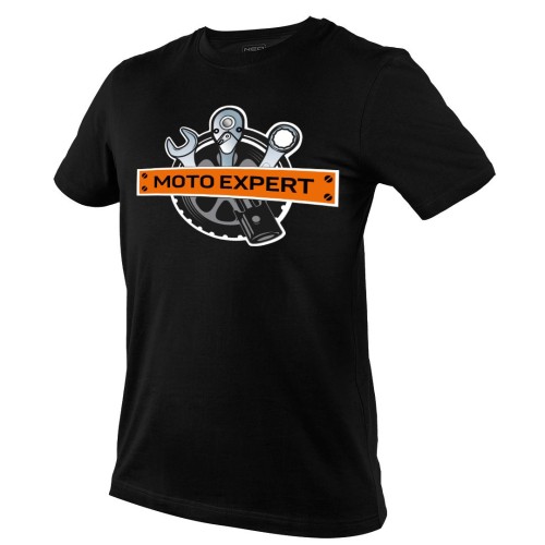 tričko MOTO vel. L 100% bavlna prodyšné NEO tools
