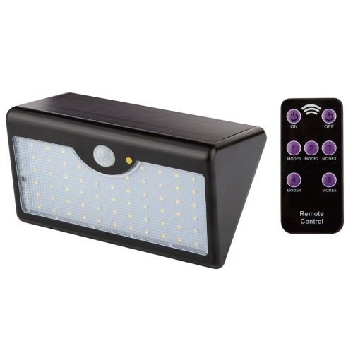 reflektor LED 900lm solar na zeď dálkové ovládání NEO tools