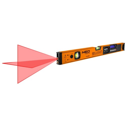 vodováha digitální 60cm laser