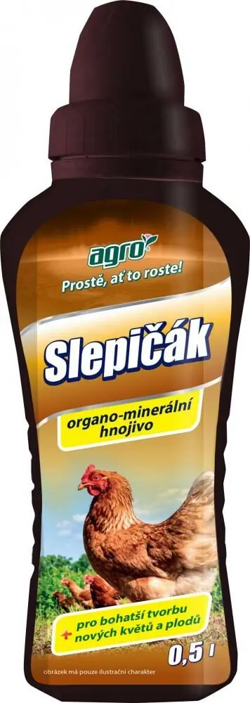 slepičák 500ml AGRO