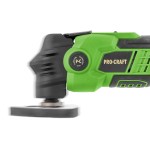 bruska aku multifunkční oscilační bez baterie a nabíječky PMT22bb Procraft