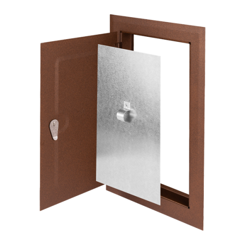 Komínová dvířka antická měď