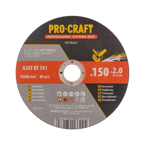 Řezný kotouč Procraft CD150x2.0 | CD150x2.0