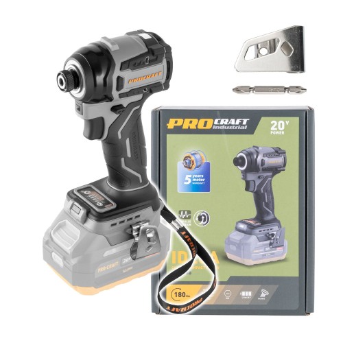 Aku rázový utahovák Procraft Industrial ID20Abb (bez baterie a nabíječky) | ID20Abb