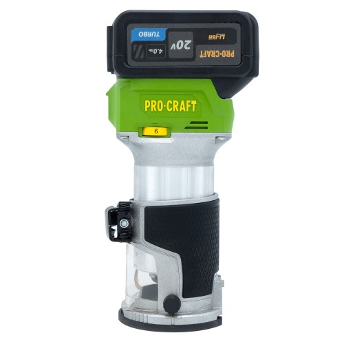 Aku frézka horní Procraft POB24 příslušenstvím 3v1 (bez baterie a nabíječky) | POB24bb