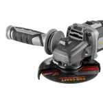 Aku bruska úhlová Procraft AG125B + 10x řezný, 4x lamelový, 5x brusný kotouče, rychloupínací matice | SAG125B-CD