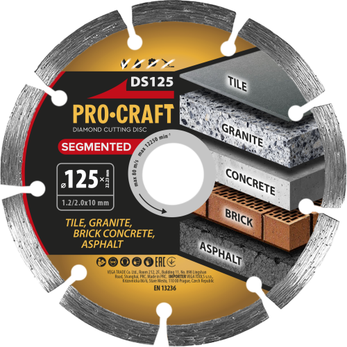 dia. kot.125 segment Procraft DS125