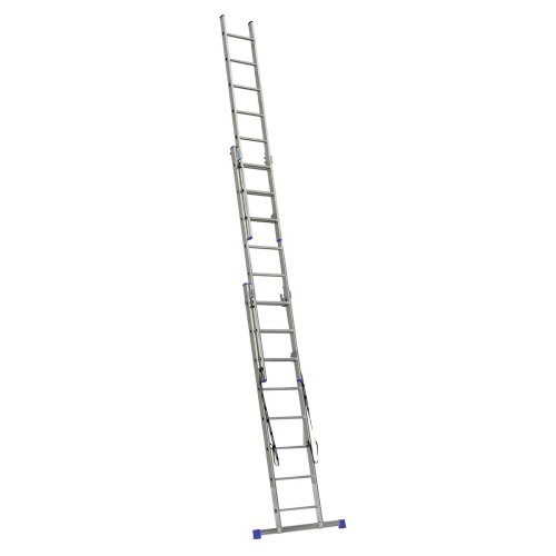 žebřík Al un. 3d.  8př. 2,17/4,51m VHR H 3x8 nosnost 150kg ELKOP